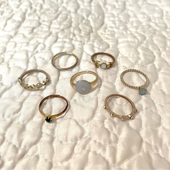 Gold rings set - Picture 1 of 1